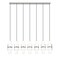 Z-Lite Cayden Linear Chandelier, 7-Light, 4.75 In.W x 54 In.L x 16.75 In.H, Brushed Nickel/Clear 1946P-7L-BN - alternate 3